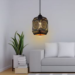 GAUVIK Black Printed Ceiling Lamp-24