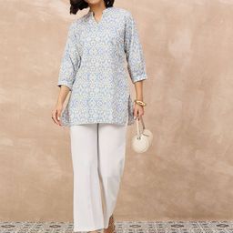 all about you Print Ethnic Cotton Top-picture-42
