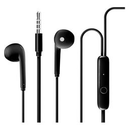 XTOUCH Wired in Ear Earphones 1.2 Meter Durable Cable - Black-10