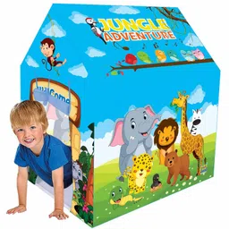 Webby Jungle Adventure Play Tent House - Blue-picture-43