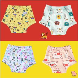 Snugkins Potty Training Pants for Kids. (Size 3, Fits 3-4 Years) - Pack 4-image-78