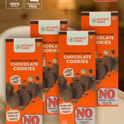 Ancient Roots Chocolate Cookies Pack Of 4 -150 g Each-28