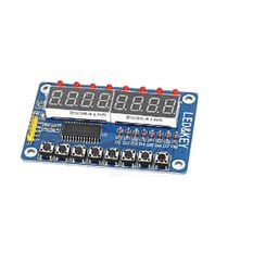 TM1638 Button Digital LED Display Module-23