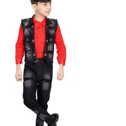VALUE CREATION Boys Printed Shirt with Trousers-picture-1