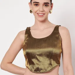 studio rasa Sheen Crop Top-picture-26