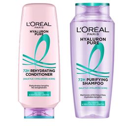 LOreal Set Of Hyaluron Pure 72H Rehydrating Shampoo & Conditioner - 515ml-2