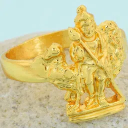 Missmister Unisex Gold Ring-image-51