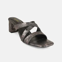 Mast & Harbour PU Party Block Sandals-22
