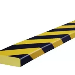 Knuffi Type S Yellow and Black PU Form Surface Protection Guard 1 m-image-31