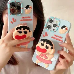 CASE CREATION Cartoon Characters Printed iPhone 15 Plus Bumper Case Mobile Accessories image 5