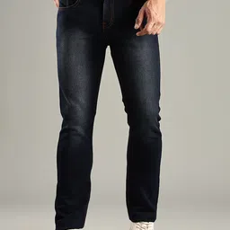 Thomas Scott Men Original Straight Fit Mid-Rise Light Fade Stretchable Jeans-image-31