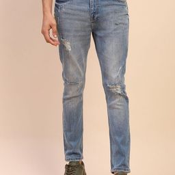 CAMLA Men Mildly Distressed Heavy Fade Jeans-picture-8