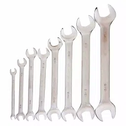 Westward Double Open End Wrench Set Alloy Steel, 1EYD7 (Set of 8)-image-65