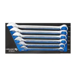 Hogert Technik 22 to 32 mm Combination Spanner Set HT7G121 (Set of 6) image 2