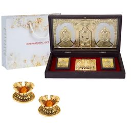 INTERNATIONAL GIFT Gold-Toned Religious Idol Showpiece-image-88