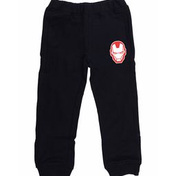 Marvel by Wear Your Mind Kids Navy Blue Slim Fit Joggers-image-89