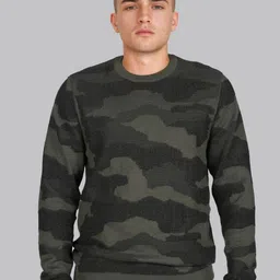 Lee Men Printed Regular Fit Sweater-image-86