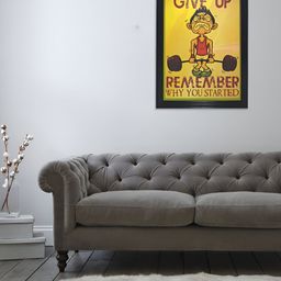 Chaque Decor Yellow & Black 1 Piece Wood Abstract Wall Paintings-image-95