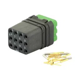 SOURIAU-SUNBANK / EATON RECTANGULAR MODULE, RCPT, 12POS, 3ROW, 8MQ2M1220SC-picture-7