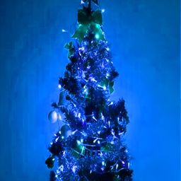 KAVYARA Blue Rice Shape String Light-9