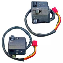 Deutsche Combination Switch for Bajaj 100, 100M, 100T, 125 DTS-i, 125M, 125T, 125ST, 135 DTS-i, 150F, DEUS-0543B-19