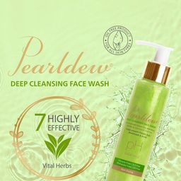 Pearldew Deep Cleansing Face Wash - 100 ml image 3