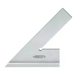 Insize 200x130 mm Stainless Steel 45° Square with Wide Base 4747-200-14