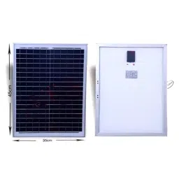 ANSH EXIM Zatka Machine 20 W 20 V Monocrystalline Solar Panel for Agricultural Farms-image-3