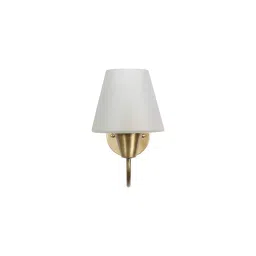 Fos Lighting Gooseneck Brass Swivel Wall Sconce - SwivelConeAntq-TaperFrost-WL1-image-96