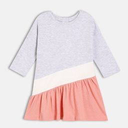 MINI KLUB Girls Colourblocked A-Line Knee Length Dress-picture-46