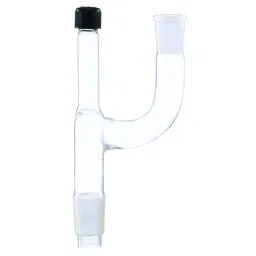 Biohall Borosilicate Glass 3.3 Swan Neck Adapter with Screw Thread, BLS.I.252-6