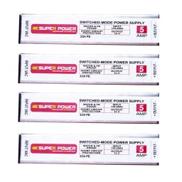 GENERIC 5 A LED Driver 12 V Output for LED Strip Light Lamp/CCTV Camera/Radio/Computer Project (Pack of 4)-39
