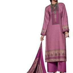 DRAVINAM Trends Woven Design Pashmina Unstitched Dress Material-image-30