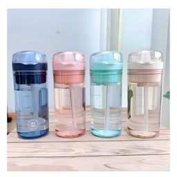 YAMAMA Sipper Water Bottle BPA Free Drinking Bottle for Kids And Adults 420 ml  Color May Vary-image-27