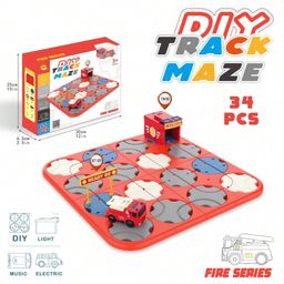 SVE STEM Puzzles Board Games - Kids Educational Toys - Montessori Toys Road Builder Kits Birthday Gifts Preschool Learning-22