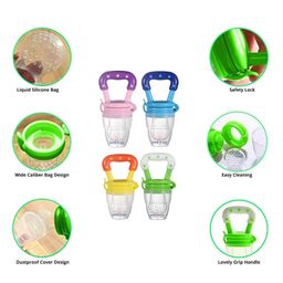 Enorme Silicone Orange Fruit Shape Teether With Feeding Nibbler - Multicolour image 3
