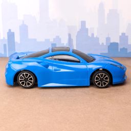 kiddybuddy KV Impex Pull Along String Car With Light - Blue image 4