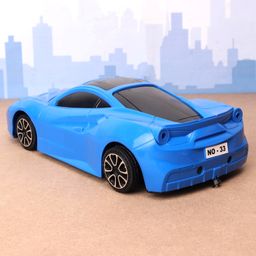 kiddybuddy KV Impex Pull Along String Car With Light - Blue image 5