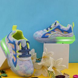 LMG Lifestyle Unisex Kids Woven Design Sneakers-image-96