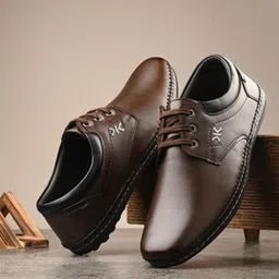 Killer Men Solid Lace-Up Smart Casual Boat Shoes-picture-19