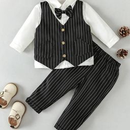 BELLIZA Kids Checked Shirt & Trousers-47