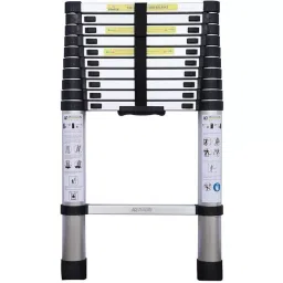 Alnico Heavy Duty Telescopic Ladder Wall Reclining Aluminium 15 Steps 150 Kg Load Capacity, TELESCOPIC 4.4 M-picture-18