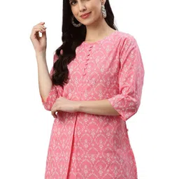 YASH GALLERY Floral Printed Pure Cotton Kurti-picture-39