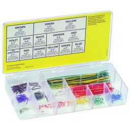 3M JUMPER WIRE KIT, 350 PIECES, 22 AWG, 14 LENGTHS, ASSORTED COLORS, 923351-I.-40
