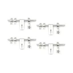 Legal 4PCS 304.8 mm (12 Inch) aldrop one tape Stainless Steel Latching Draw Hasp-image-61