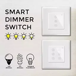 OKOS Smart 2 Channel Dimmer Light Switch 16A WiFi Modular 2 Gang Smart Touch Switch image 4