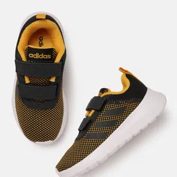 ADIDAS Kids Yellow Textured Thorb K Sneakers-picture-42