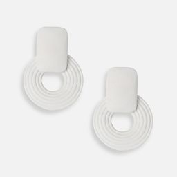 SOHI Circular Studs Earrings image 2