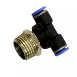GENERIC 8 mm 90Degree Rotating Pneumatic Connection Push In Fitting-Pack of 15 image 2