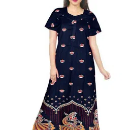 AAKARSHANA CREATION Women Printed Cotton Nightdress-picture-38
